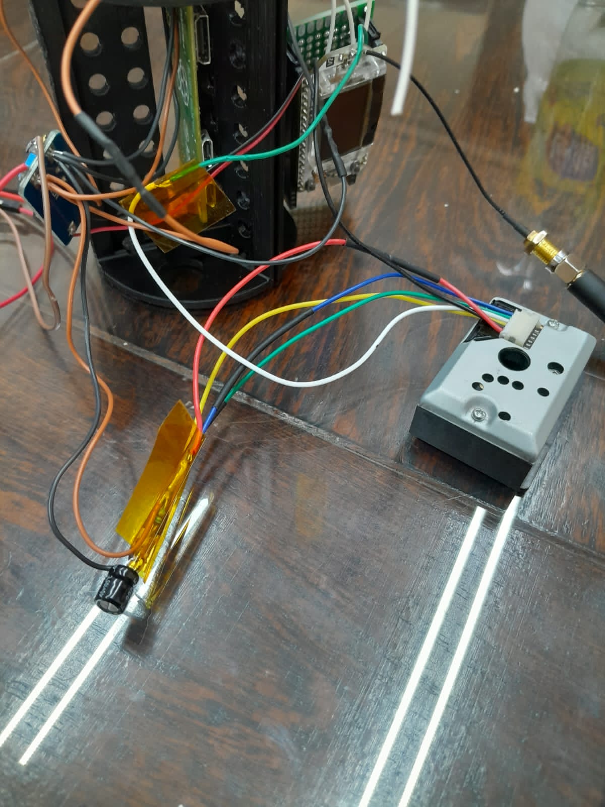 sensor de polvo